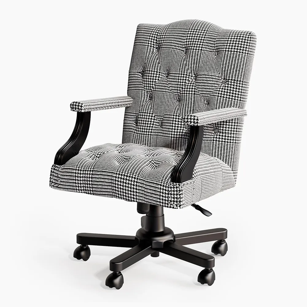 furniture - Desk chair Burchell 2 3D Model