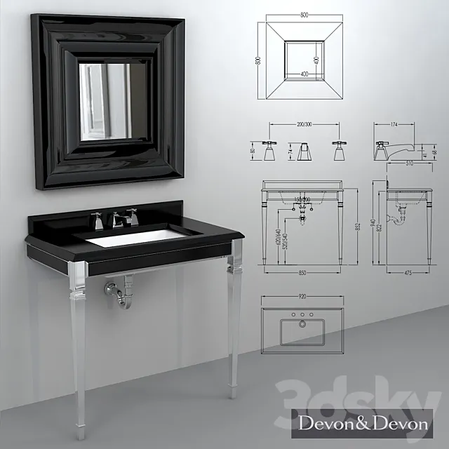 Furniture Devon&Devon 3D Model