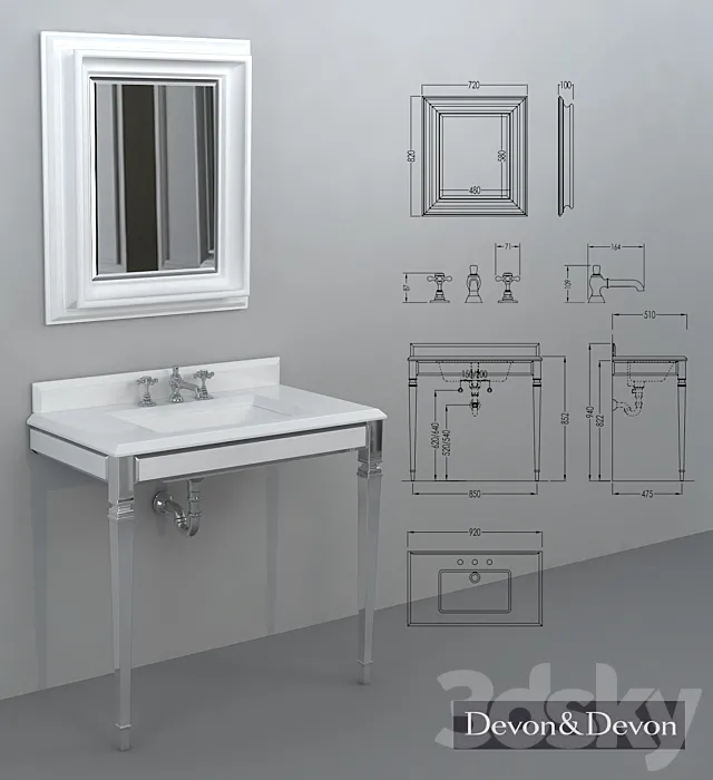 Furniture Devon&Devon 3D Model