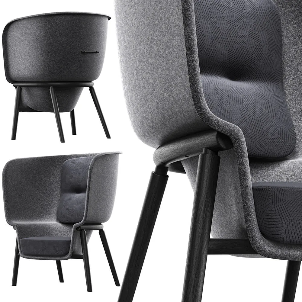furniture - DeVorm Pod chair 3D Model