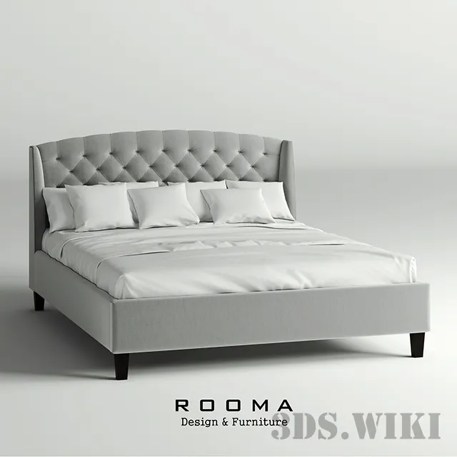 furniture - Diaz bed - ROOMA Design & Furniture 3D Model