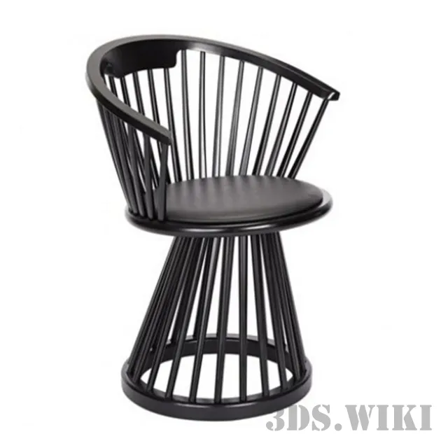 furniture - Dining сhair Fan 3D Model
