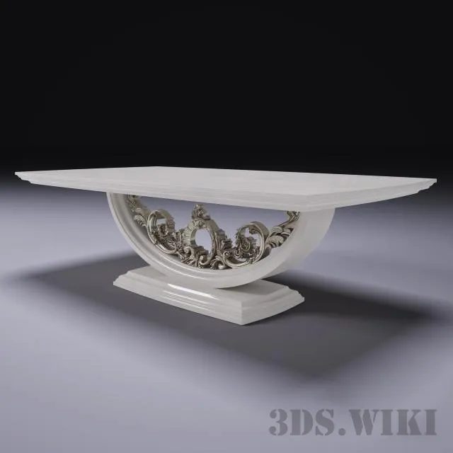 furniture - DINING TABLE BELLONI - AURA 3D Model