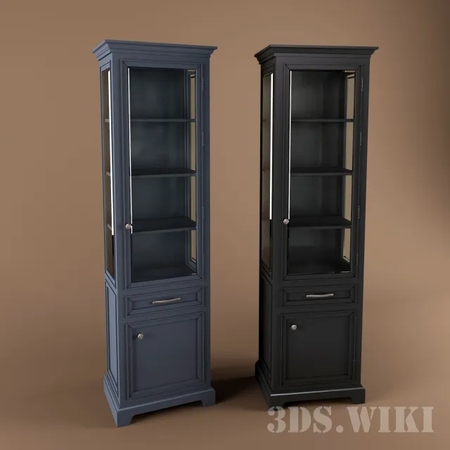 furniture - Display cabinet Kent 3D Model