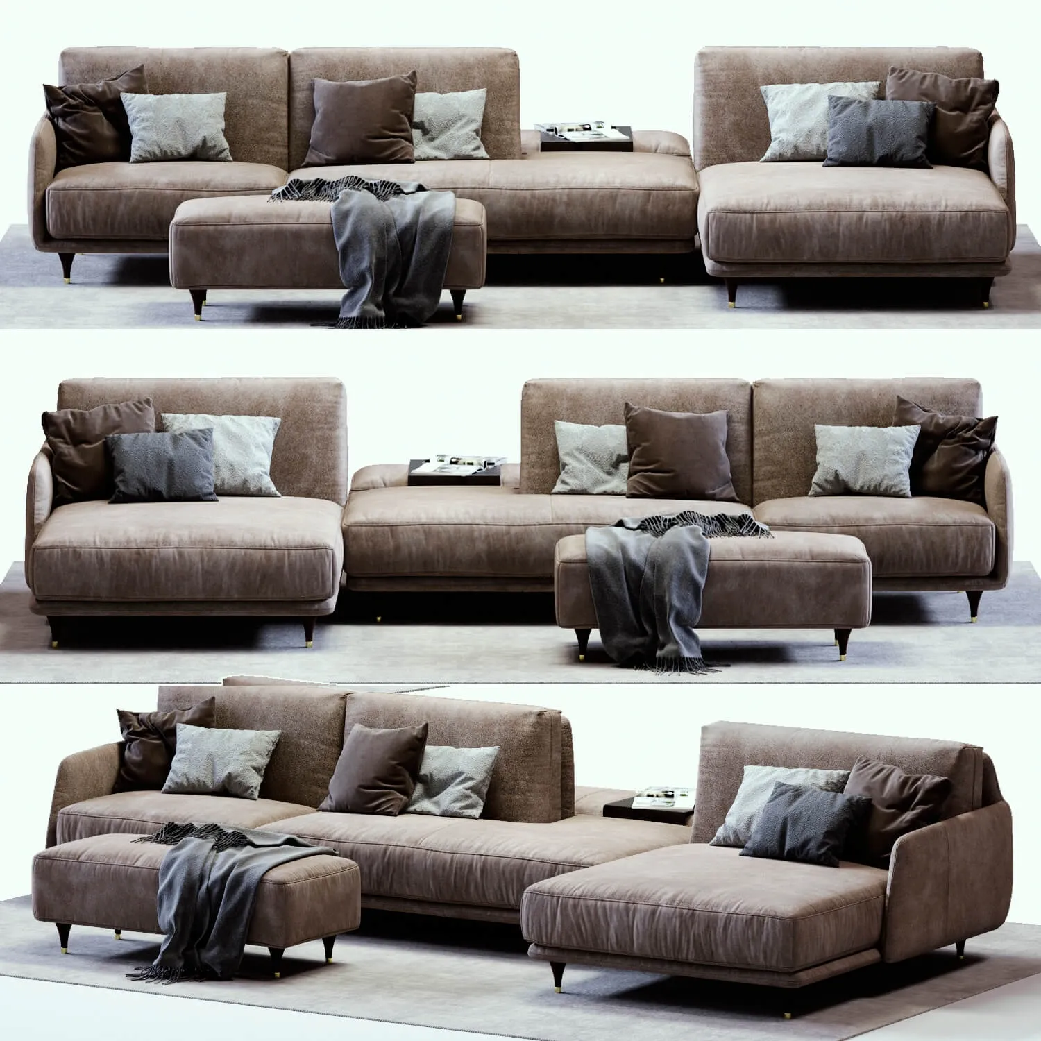 furniture - Ditre Italia Elliot sofa 3D Model