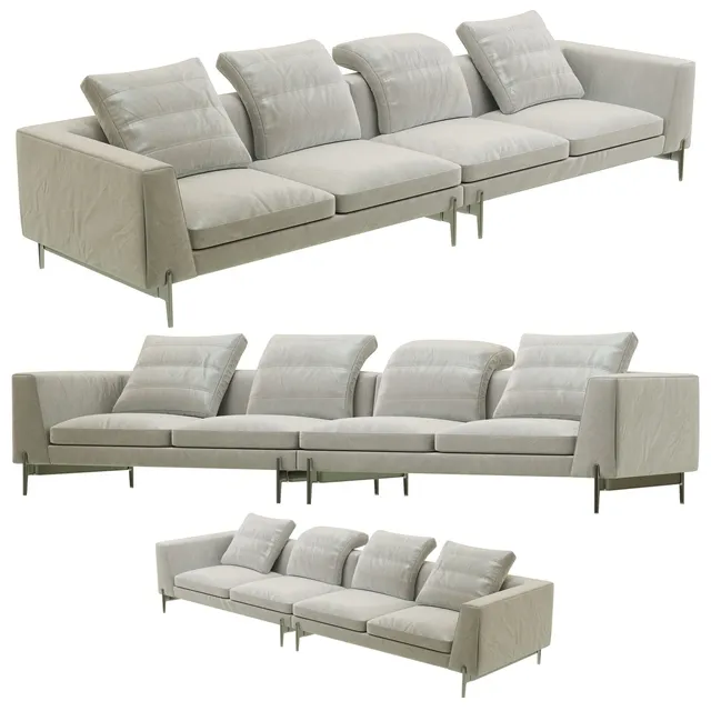 furniture - Ditre Italia Kim relax sofa 3D Model
