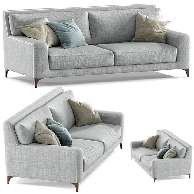 furniture - Ditre Italia Morisson sofa 01 3D Model