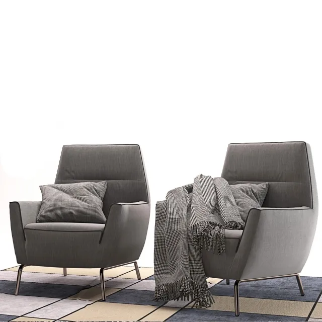 furniture - Ditre Vela armchair 3D Model