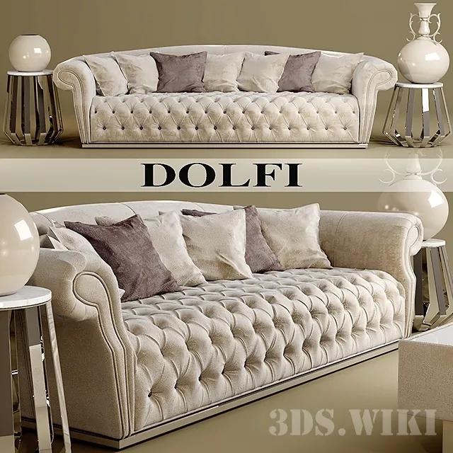 furniture - DOLFI sofas 3D Model