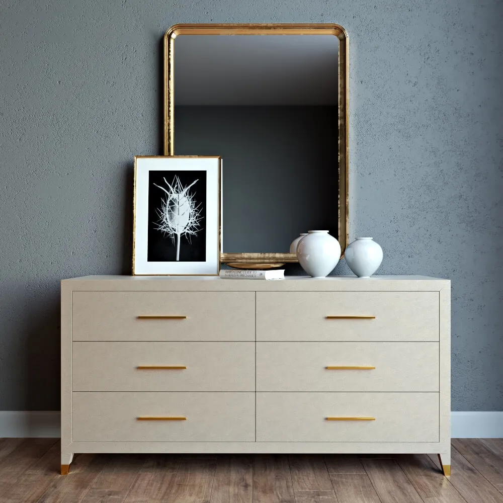 furniture - Drawer Dresser Rh 3D Model