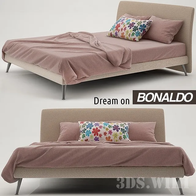 furniture - Dream on Bonaldo bed 3D Model