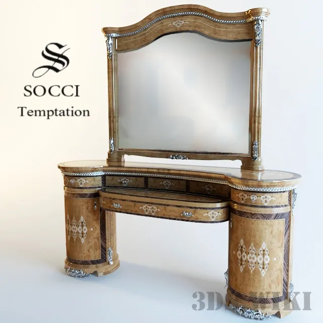 furniture - Dresser Socci Temptation 3D Model