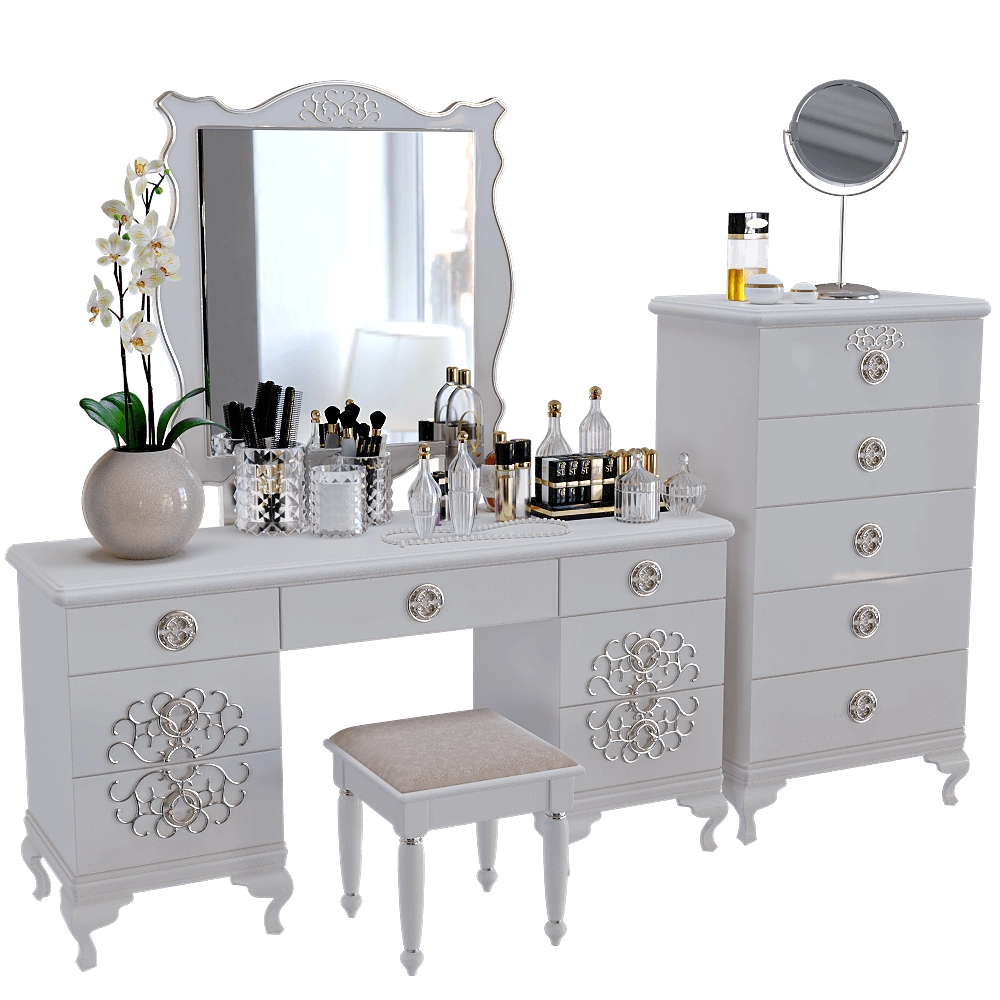 furniture - Dressing Table 5 3D Model