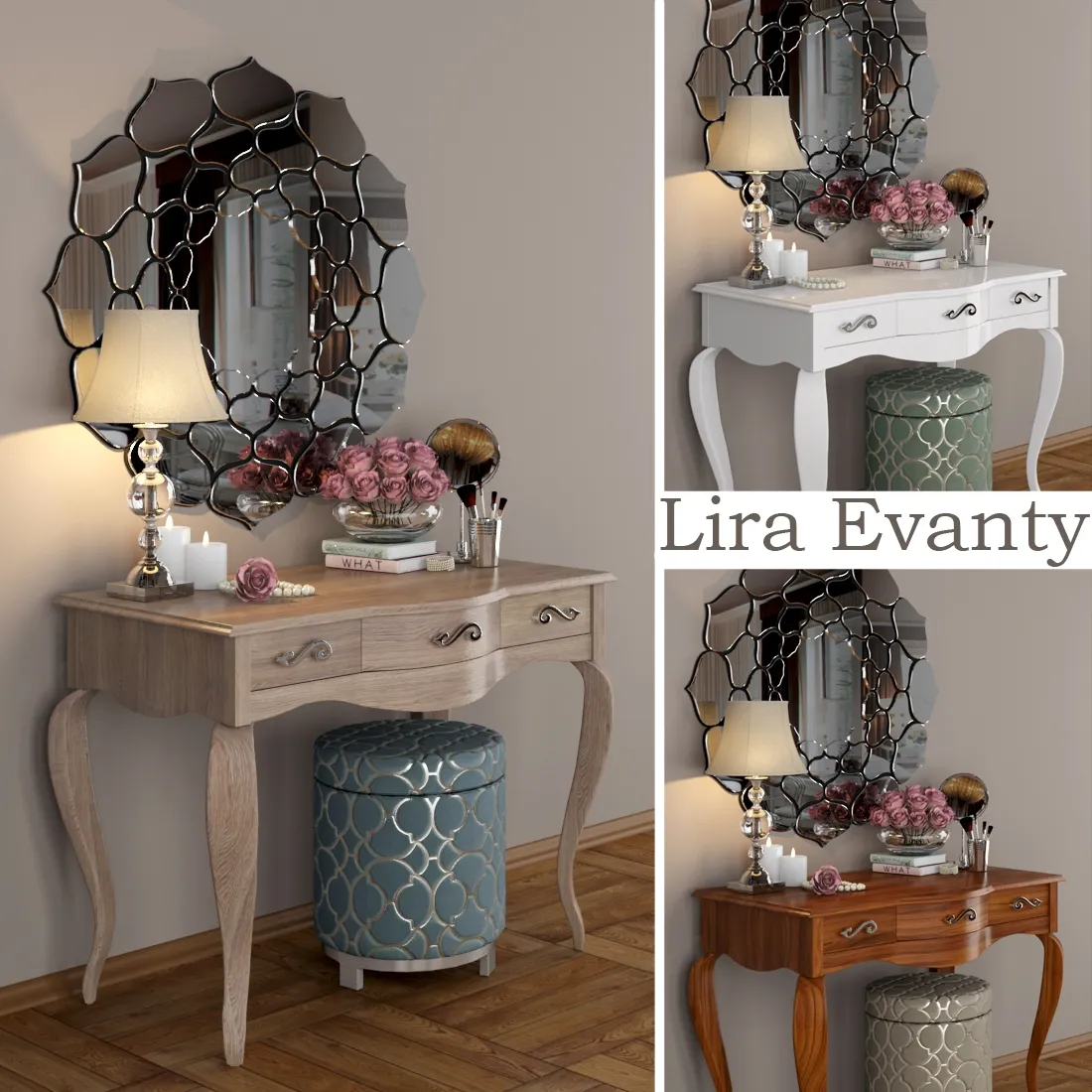 furniture - Dressing table Lira from Evanty 3D Model