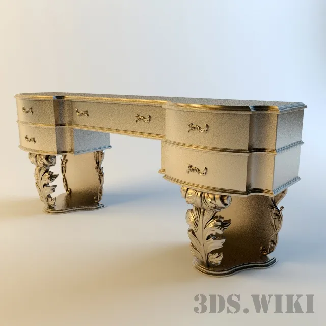 furniture - Dressing table PAOLO LUCCHETTA Valentino 3D Model