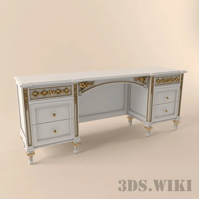 furniture - Dressing table (vanity) TURRI TOSCA 3D Model