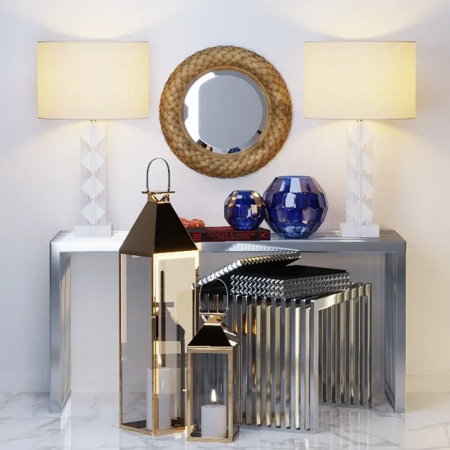 furniture - Eichholtz accessories set 4 3D Model