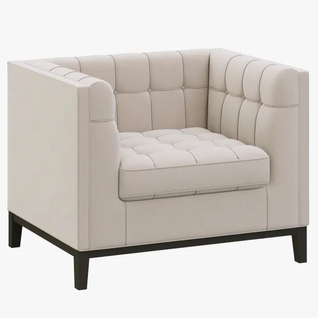 furniture - Eichholtz Aldgate armchair 01 3D Model