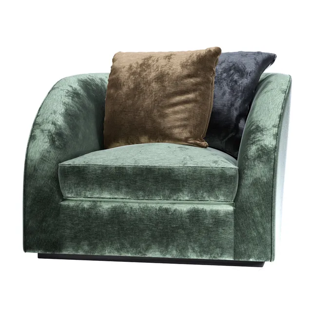 furniture - Eichholtz armchair 09 3D Model