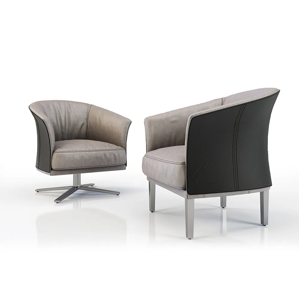 furniture - Eichholtz armchair Dorset 02 3D Model