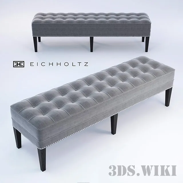furniture - EICHHOLTZ bench 3D Model