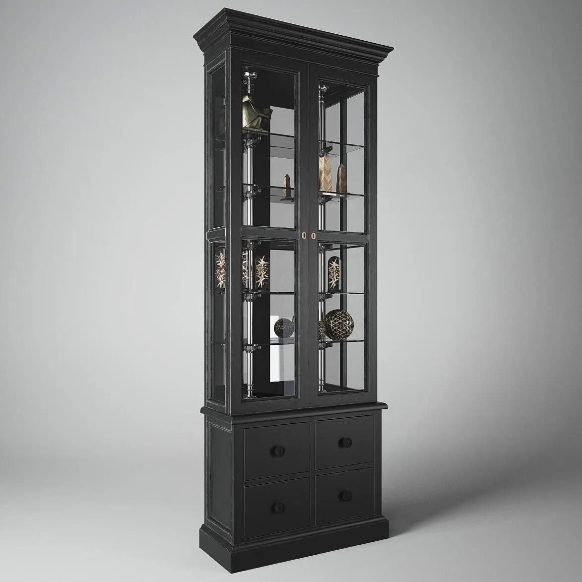 furniture - Eichholtz cabinet Emporium 3D Model