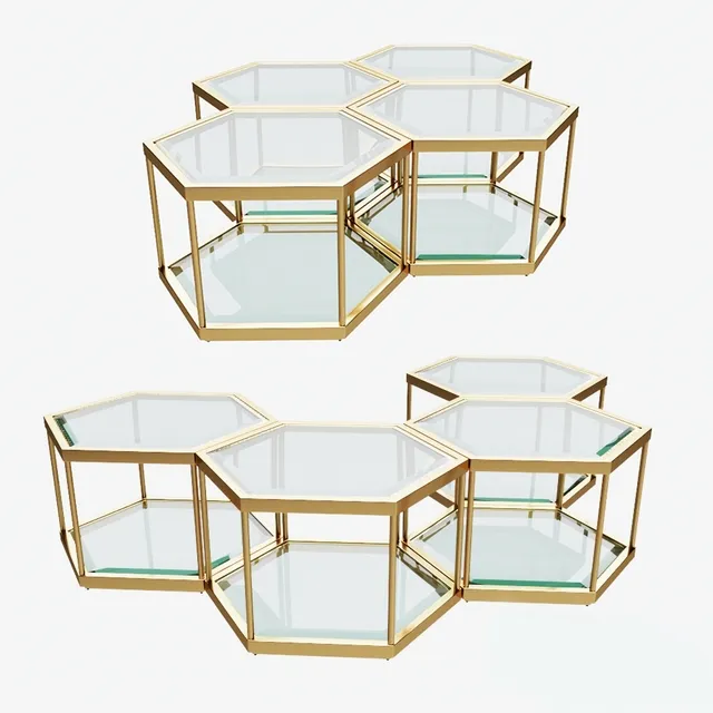 furniture - Eichholtz coffee table 3D Model