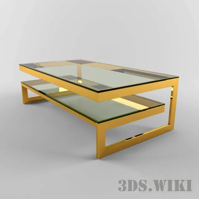 furniture - Eichholtz Gamma coffee table 3D Model