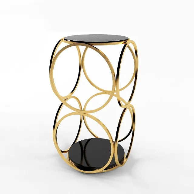 furniture - Eichholtz side table Alister 3D Model