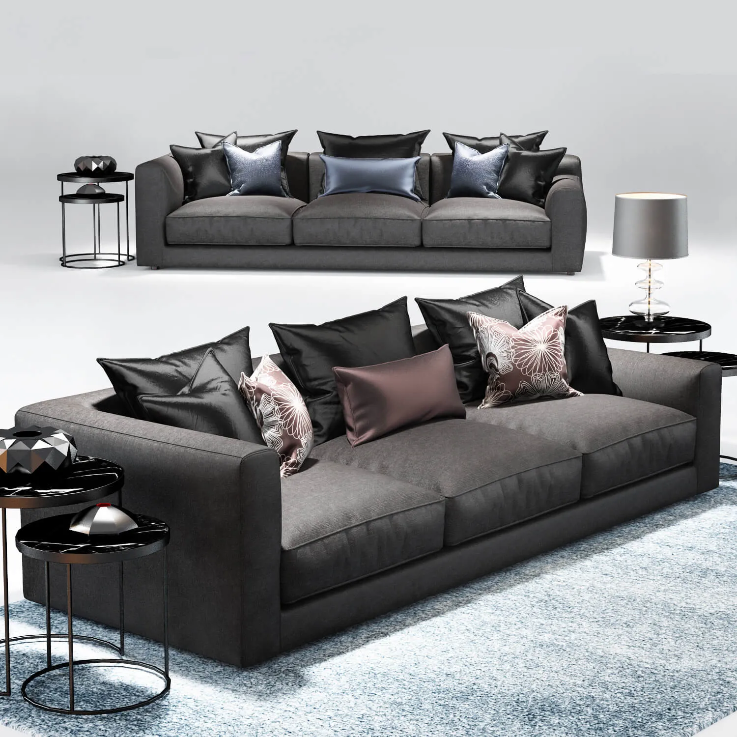 furniture - Elis sofa 009 3D Model