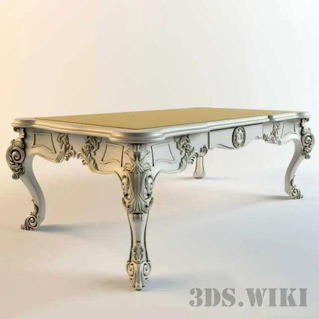 furniture - Elledue Classic Table 3D Model