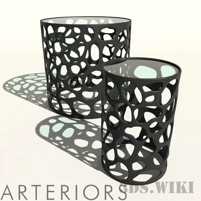 furniture - Ennis Arteriors coffee tables 3D Model