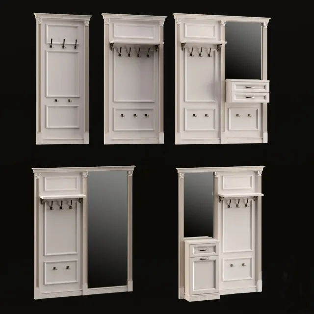 furniture - Entrance Hall Sameba 3 3D Model