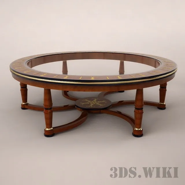 furniture - Epoca round table 3D Model