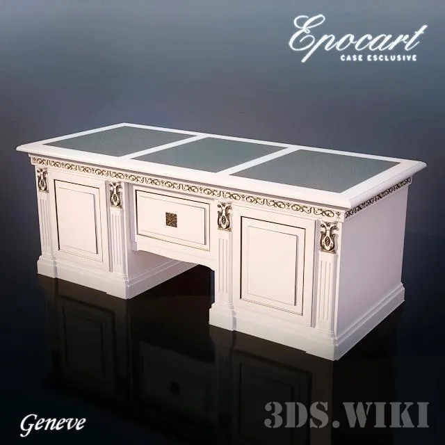 furniture - Epocart Geneve writing desk 3D Model