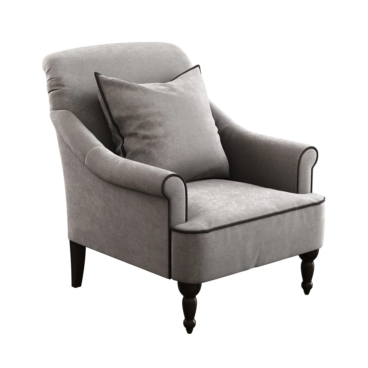 furniture - Estetica Hollywood armchair 05 3D Model