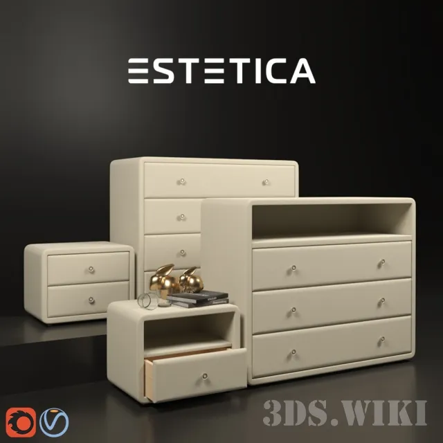furniture - ESTETICA METROPOL 3D Model