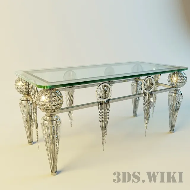 furniture - EUROLAMPART table 3D Model