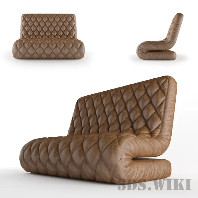 furniture - Exceptional Sofa 3D Model