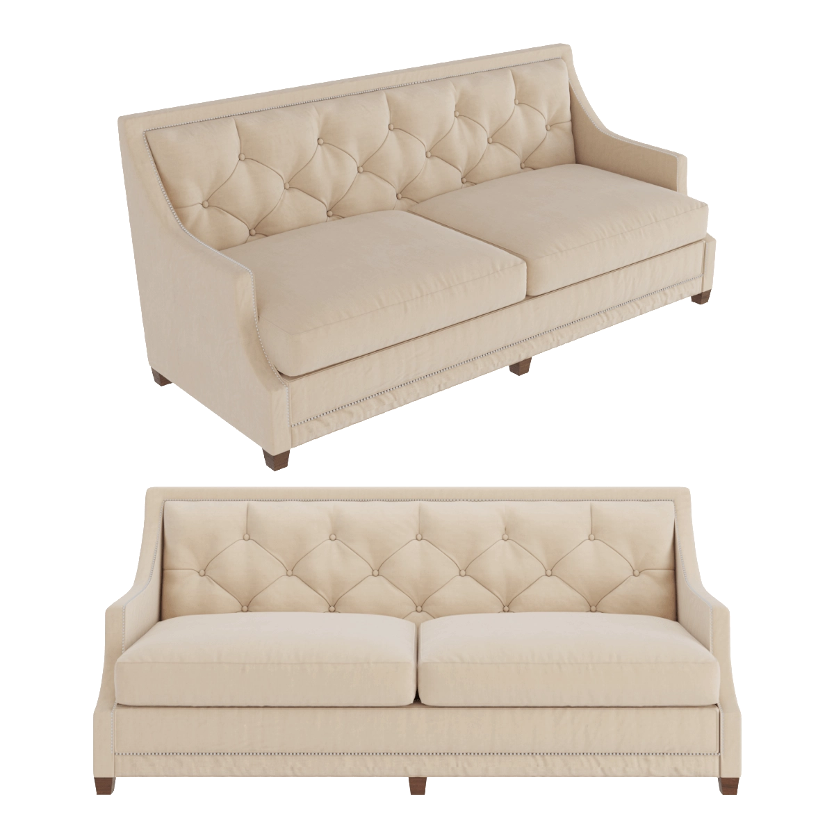 furniture - Fabian sofa 3D Model