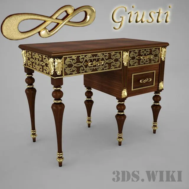 furniture - Fama Giusti writing desk 3D Model
