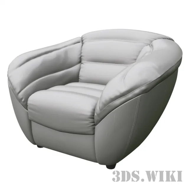 furniture - Fan-Sofa Cleveland 3D Model