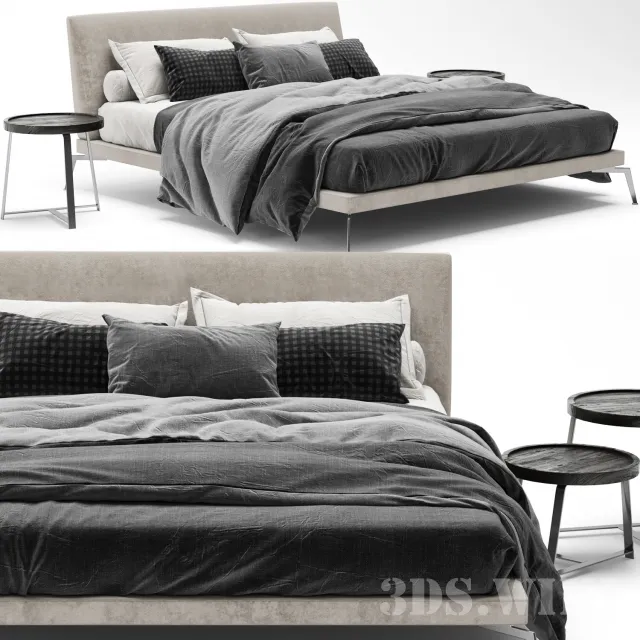 furniture - Feel Good Bed 3D Model