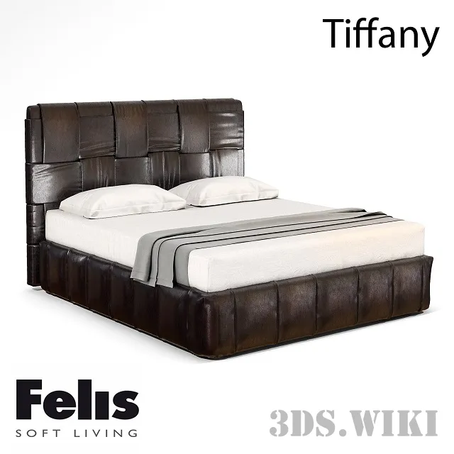 furniture - Felis TIFFANY bed 3D Model
