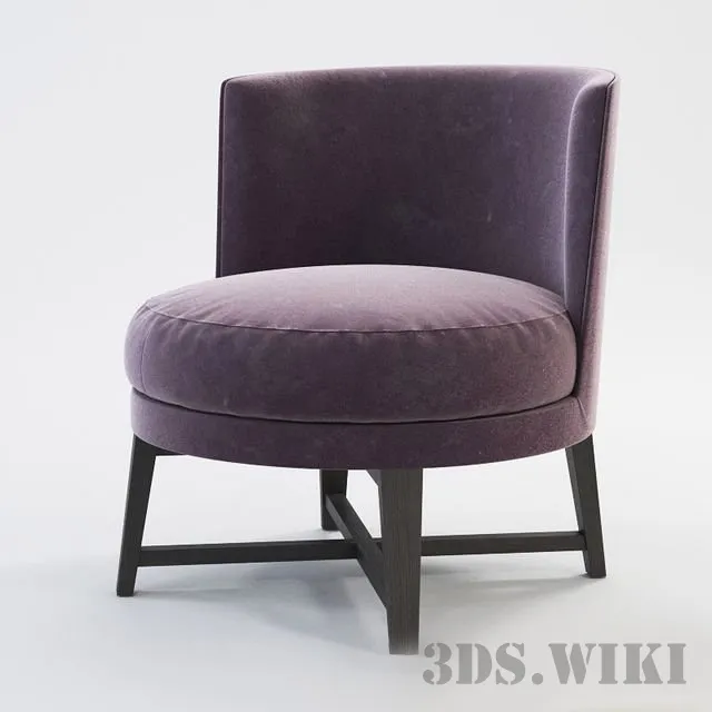 furniture - Flexform Feel Good armchair 3D Model
