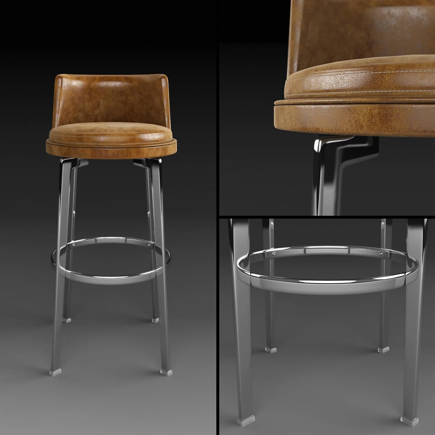 furniture - Flexform feel good chair 3D Model
