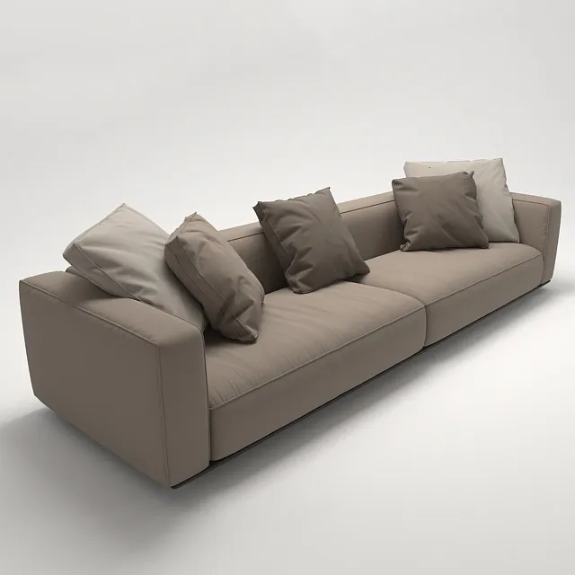 furniture - Flexform sofa 3D Model