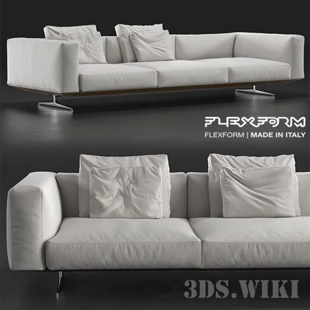 furniture - FlexForm Soft Dream 3D Model