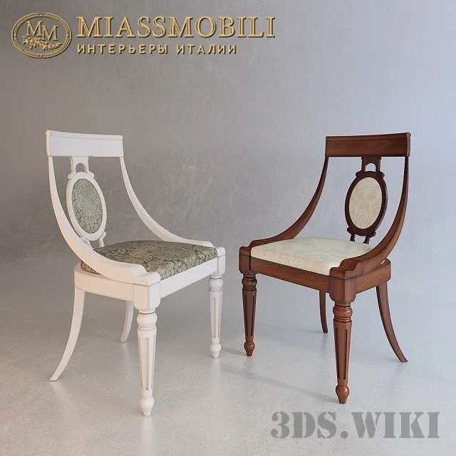 furniture - Floriana chair by Miassmobili 3D Model