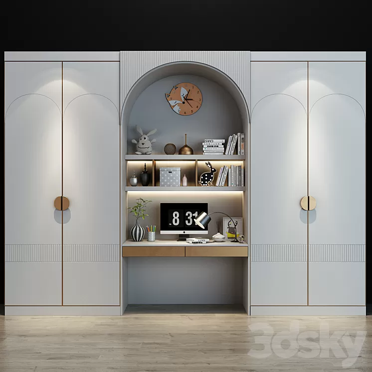 Furniture for a children 0156 3D Model